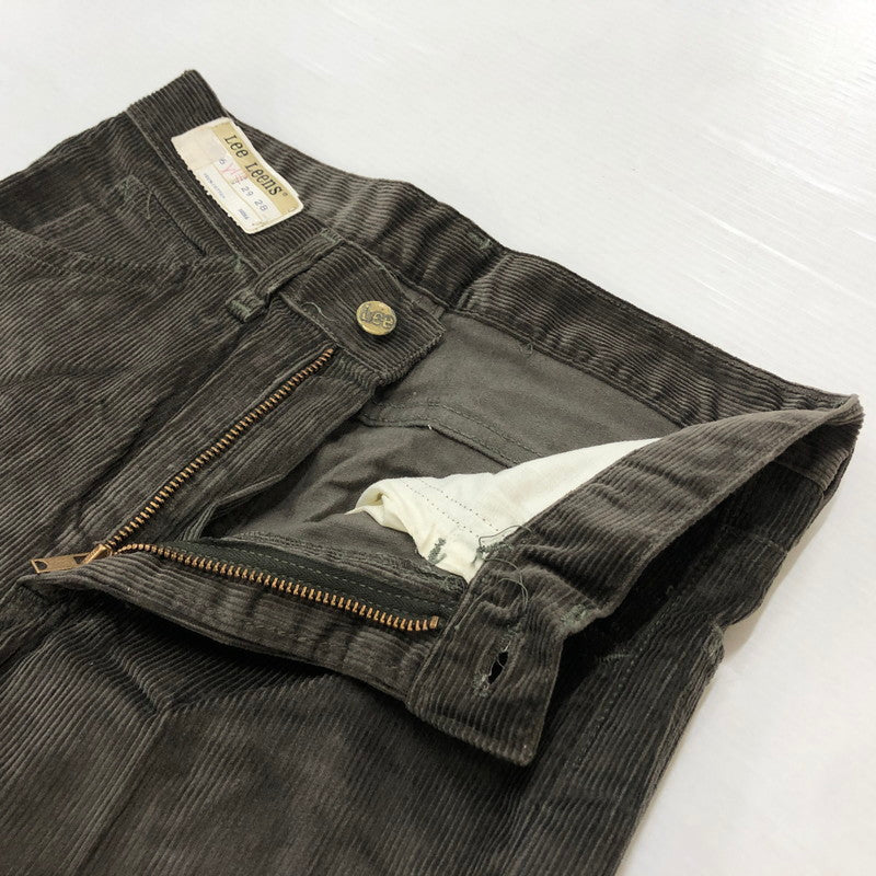 【中古品】【メンズ】 Lee リー LEENS CORDUROY PANTS MADE IN USA リーンズ コーデュロイ パンツ ボトムス アメリカ製 156-260710-ss-05-tei サイズ：29 カラー：グレー 万代Net店