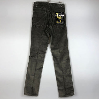 【中古品】【メンズ】 Lee リー LEENS CORDUROY PANTS MADE IN USA リーンズ コーデュロイ パンツ ボトムス アメリカ製 156-260710-ss-06-tei サイズ：28 カラー：グレー 万代Net店