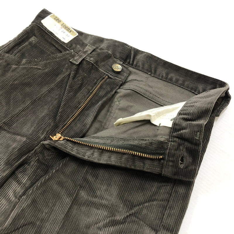 【中古品】【メンズ】 Lee リー LEENS CORDUROY PANTS MADE IN USA リーンズ コーデュロイ パンツ ボトムス アメリカ製 156-260710-ss-06-tei サイズ：28 カラー：グレー 万代Net店