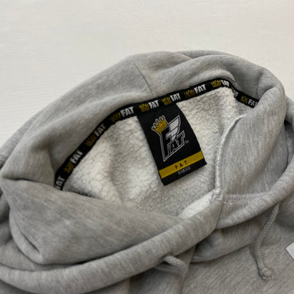 【中古品】【メンズ】 FAT エフエーティー × GARNI ガルニ 別注コラボ HOODIE F32221-SW09-AB フーディー トップス プルーオーバーパーカー 142-260716-ss-04-tei サイズ：FAT カラー：グレー 万代Net店