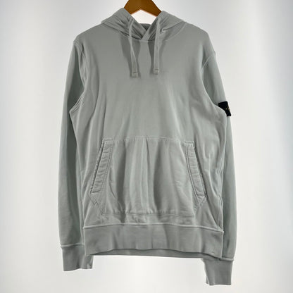 【現状渡し品】【メンズ】 STONE ISLAND ストーン アイランド SWEAT HOODIE L1S156100062S0051 スウェット フーディ トップス プルーオーバー パーカー 141-260706-sa-08-tei サイズ：L カラー：ブルー 万代Net店