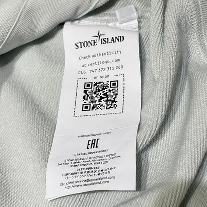 【現状渡し品】【メンズ】 STONE ISLAND ストーン アイランド SWEAT HOODIE L1S156100062S0051 スウェット フーディ トップス プルーオーバー パーカー 141-260706-sa-08-tei サイズ：L カラー：ブルー 万代Net店