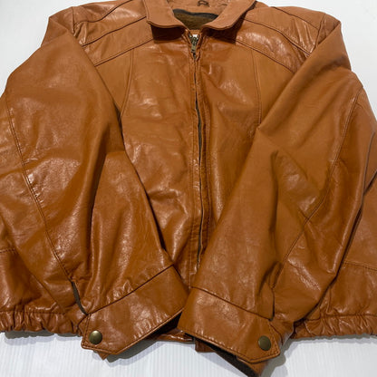 【中古品】【メンズ】 SEARS THE LEATHER SHOP シアーズ ザ レザーショップ 70’s WOOLLINER VEST LEATHER JACKET 70年代 ウールライナーベスト付 レザージャケット アウター 145-260706-sa-23-tei サイズ：46 カラー：ブラウン 万代Net店