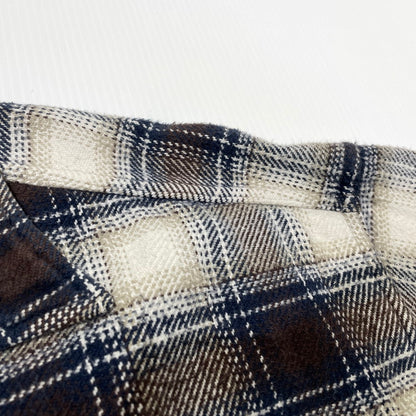 【中古品】【メンズ】 ST.JOHN'S BAY セント ジョンズ ベイ 90’s FLANNEL SHIRT 90年代 フランネル シャツ 長袖 トップス 145-260807-sa-18-tei サイズ：XL カラー：CHECK 万代Net店