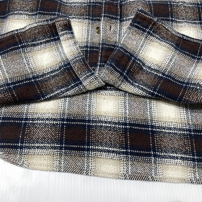 【中古品】【メンズ】 ST.JOHN'S BAY セント ジョンズ ベイ 90’s FLANNEL SHIRT 90年代 フランネル シャツ 長袖 トップス 145-260807-sa-18-tei サイズ：XL カラー：CHECK 万代Net店