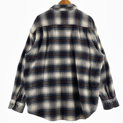 【中古品】【メンズ】 ST.JOHN'S BAY セント ジョンズ ベイ 90’s FLANNEL SHIRT 90年代 フランネル シャツ 長袖 トップス 145-260807-sa-18-tei サイズ：XL カラー：CHECK 万代Net店
