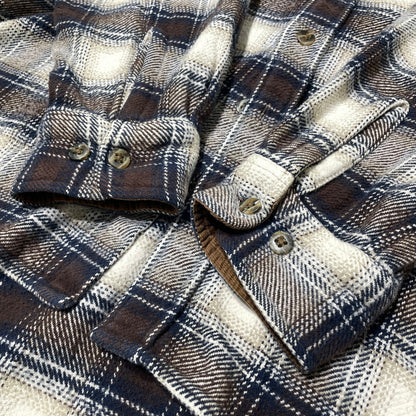 【中古品】【メンズ】 ST.JOHN'S BAY セント ジョンズ ベイ 90’s FLANNEL SHIRT 90年代 フランネル シャツ 長袖 トップス 145-260807-sa-18-tei サイズ：XL カラー：CHECK 万代Net店