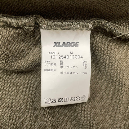 【中古品】【メンズ】 XLARGE エクストララージ MULTI LOGO ZIP UP HOODED 101254012004 マルチロゴ ジップアップフーディー アウター ジップパーカー 142-260711-ss-08-tei サイズ：M カラー：カモ 万代Net店