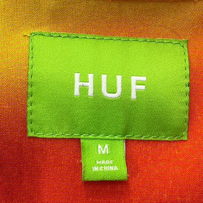 【中古品】【メンズ】 HUF ハフ CONCRETE JUNGLE S/S WOVEN TOP コンクリート ジャングル ショート スリーブ ウーブン 半袖 トップス 142-260801-sa-21-tei サイズ：M カラー：総柄 万代Net店