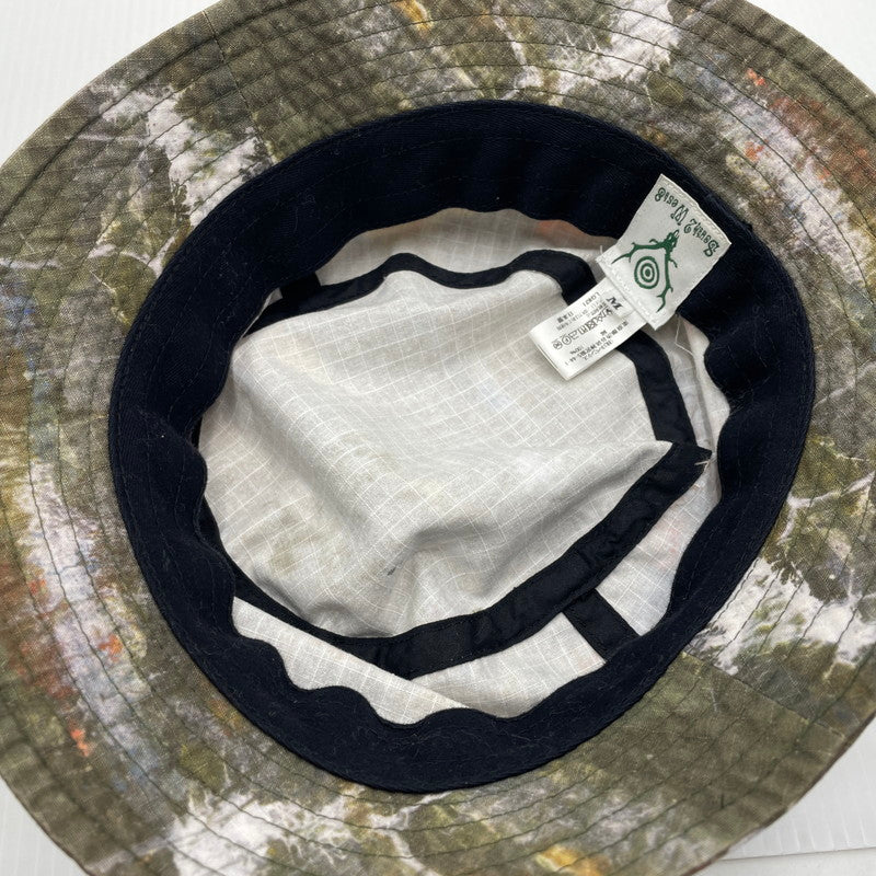 【中古品】【メンズ】 SOUTH2 WEST8 サウスツーウェストエイト BUCKET HAT バケットハット 帽子 188-260704-yo-07-tei サイズ：M カラー：総柄 万代Net店