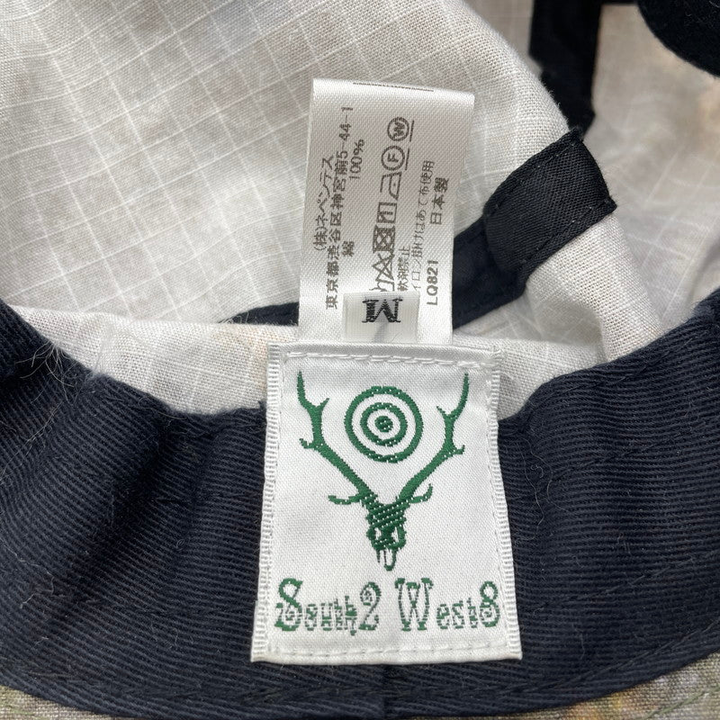【中古品】【メンズ】 SOUTH2 WEST8 サウスツーウェストエイト BUCKET HAT バケットハット 帽子 188-260704-yo-07-tei サイズ：M カラー：総柄 万代Net店