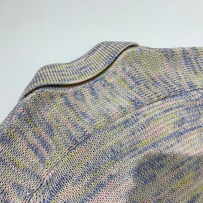 【中古品】【メンズ】 OWNESS オゥネス CRISPY COTTON BLEND SKIPPER KNIT OW26SS-01 クリスピー コットン ミックス スキッパー ニット トップス セーター ポロシャツ 140-260705-ko-01-tei サイズ：M カラー：マーブル 万代Net店