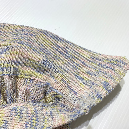【中古品】【メンズ】 OWNESS オゥネス CRISPY COTTON BLEND SKIPPER KNIT OW26SS-01 クリスピー コットン ミックス スキッパー ニット トップス セーター ポロシャツ 140-260705-ko-01-tei サイズ：M カラー：マーブル 万代Net店