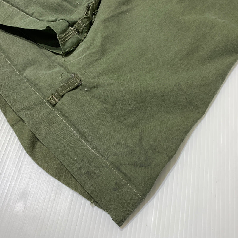 【中古品】【メンズ】 MINUS マイナス SLASH SEAM HBT CARGO VINTAGE SLEEPING BAG CASE M-23S-SSHBT スラッシュ シーム ヘリンボーンツイル カーゴパンツ ボトムス ショーツ 151-260705-ko-07-tei サイズ：2 カラー：カーキ 万代Net店