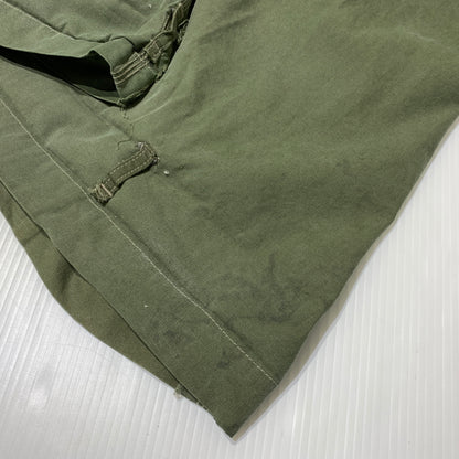 【中古品】【メンズ】 MINUS マイナス SLASH SEAM HBT CARGO VINTAGE SLEEPING BAG CASE M-23S-SSHBT スラッシュ シーム ヘリンボーンツイル カーゴパンツ ボトムス ショーツ 151-260705-ko-07-tei サイズ：2 カラー：カーキ 万代Net店