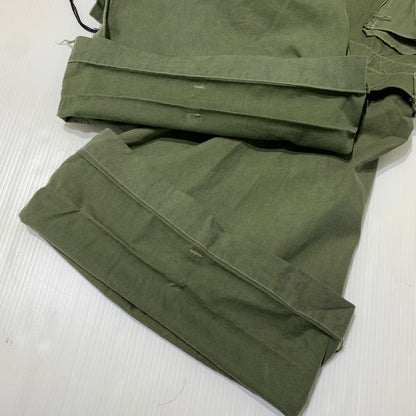 【中古品】【メンズ】 MINUS マイナス SLASH SEAM HBT CARGO VINTAGE SLEEPING BAG CASE M-23S-SSHBT スラッシュ シーム ヘリンボーンツイル カーゴパンツ ボトムス ショーツ 151-260705-ko-07-tei サイズ：2 カラー：カーキ 万代Net店