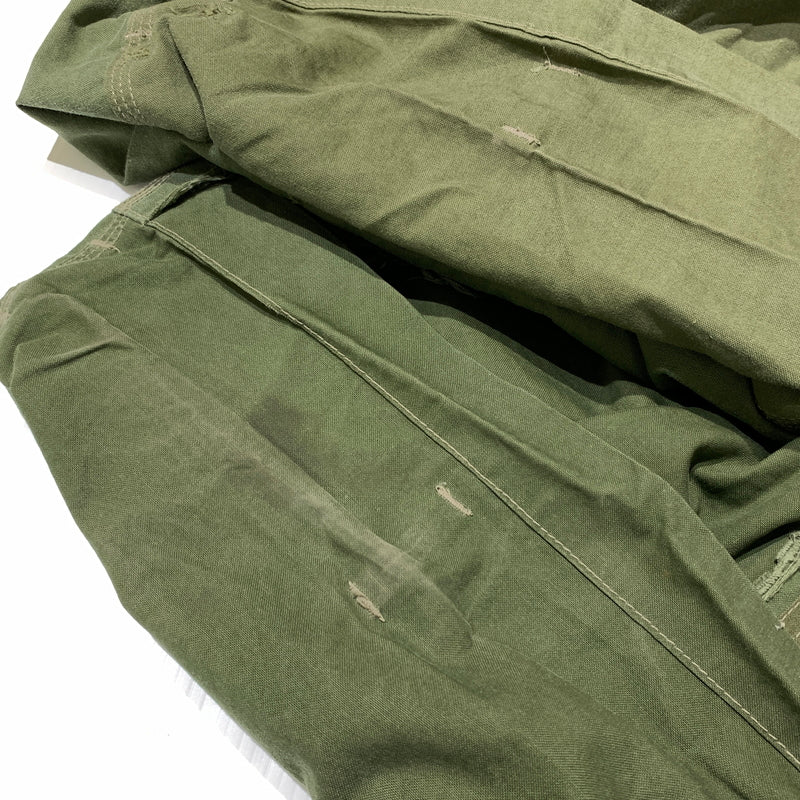 【中古品】【メンズ】 MINUS マイナス SLASH SEAM HBT CARGO VINTAGE SLEEPING BAG CASE M-23S-SSHBT スラッシュ シーム ヘリンボーンツイル カーゴパンツ ボトムス ショーツ 151-260705-ko-07-tei サイズ：2 カラー：カーキ 万代Net店