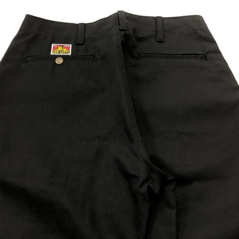 【中古品】【メンズ】 BEN DAVIS ベンデイビス FRISCO PANTS MADE IN MEXICO 694 フリスコパンツ ボトムス メキシコ製 153-260710-ss-07-tei サイズ：34 カラー：ブラック 万代Net店