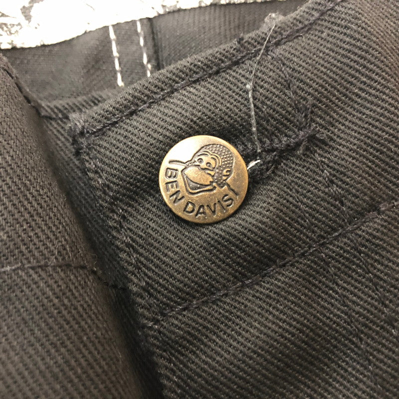 【中古品】【メンズ】 BEN DAVIS ベンデイビス FRISCO PANTS MADE IN MEXICO 694 フリスコパンツ ボトムス メキシコ製 153-260710-ss-07-tei サイズ：34 カラー：ブラック 万代Net店