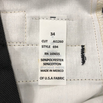 【中古品】【メンズ】 BEN DAVIS ベンデイビス FRISCO PANTS MADE IN MEXICO 694 フリスコパンツ ボトムス メキシコ製 153-260710-ss-07-tei サイズ：34 カラー：ブラック 万代Net店