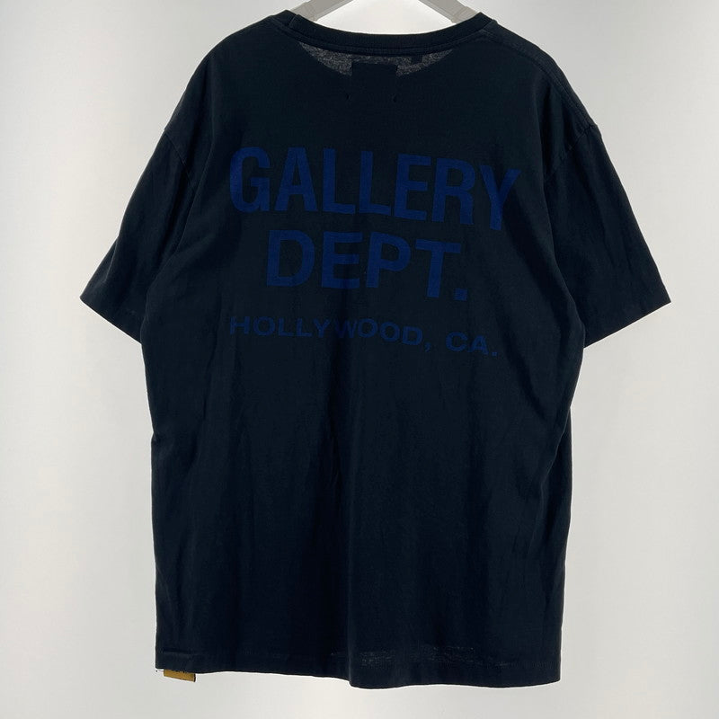 【中古品】【レディース】 GALLERY DEPT ギャラリー デプト LOGO TEE ロゴ Ｔシャツ 半袖 トップス 141-260706-sa-01-tei サイズ：M カラー：ブラック 万代Net店