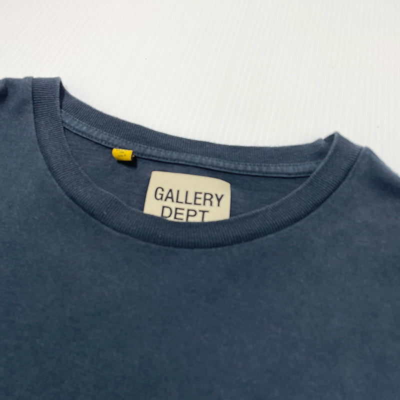 【中古品】【レディース】 GALLERY DEPT ギャラリー デプト LOGO TEE ロゴ Ｔシャツ 半袖 トップス 141-260706-sa-01-tei サイズ：M カラー：ブラック 万代Net店