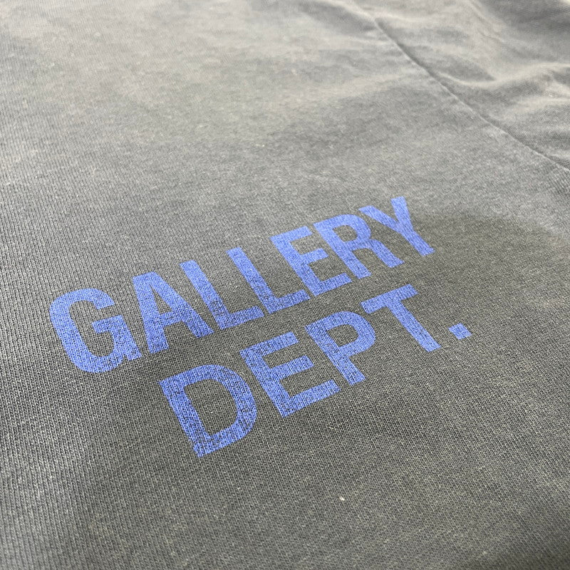 【中古品】【レディース】 GALLERY DEPT ギャラリー デプト LOGO TEE ロゴ Ｔシャツ 半袖 トップス 141-260706-sa-01-tei サイズ：M カラー：ブラック 万代Net店