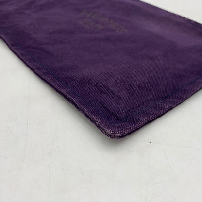 【中古品】【メンズ/レディース】 HERMES エルメス FLAT POUCH フラットポーチ カバン クラッチバッグ 180-260709-ko-19-tei カラー：パープル 万代Net店