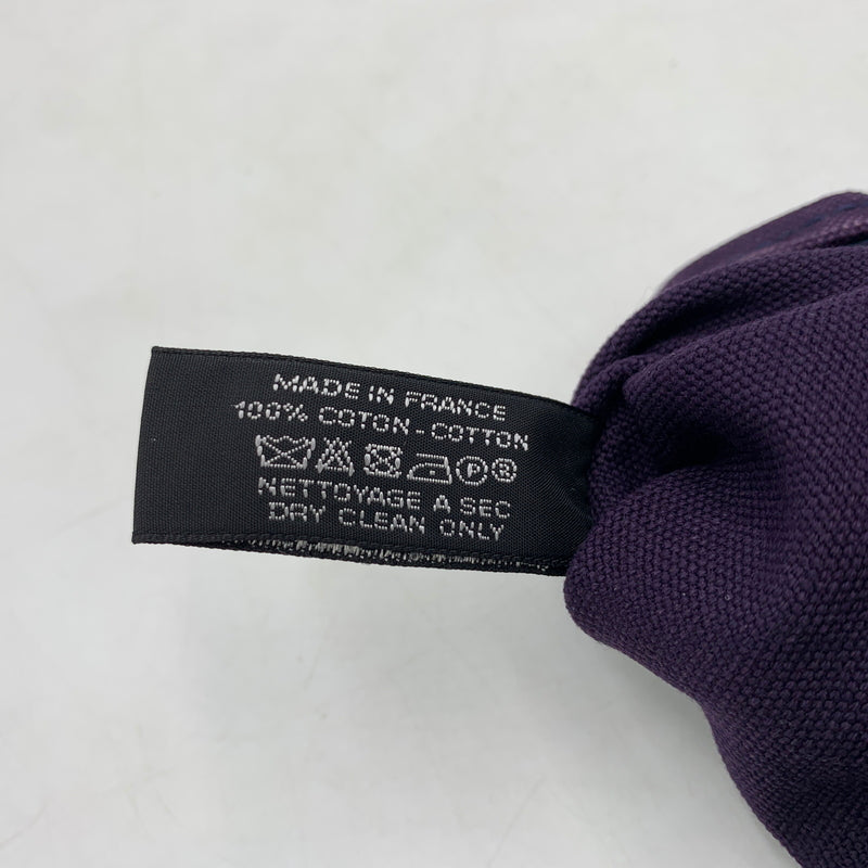 【中古品】【メンズ/レディース】 HERMES エルメス FLAT POUCH フラットポーチ カバン クラッチバッグ 180-260709-ko-19-tei カラー：パープル 万代Net店