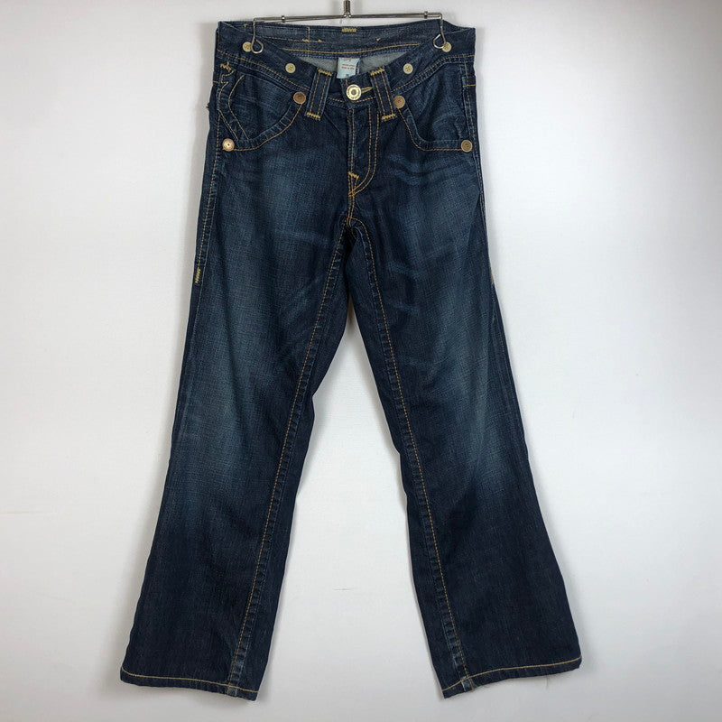 【現状渡し品】【メンズ】 TRUE RELIGION トゥルーレリジョン DENIM PANTS MADE IN USA デニムパンツ ボトムス ジーンズ アメリカ製 152-260710-ss-14-tei サイズ：29 カラー：インディゴ 万代Net店