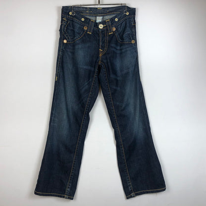 【現状渡し品】【メンズ】 TRUE RELIGION トゥルーレリジョン DENIM PANTS MADE IN USA デニムパンツ ボトムス ジーンズ アメリカ製 152-260710-ss-14-tei サイズ：29 カラー：インディゴ 万代Net店