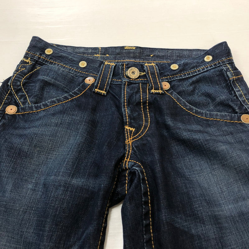 【現状渡し品】【メンズ】 TRUE RELIGION トゥルーレリジョン DENIM PANTS MADE IN USA デニムパンツ ボトムス ジーンズ アメリカ製 152-260710-ss-14-tei サイズ：29 カラー：インディゴ 万代Net店
