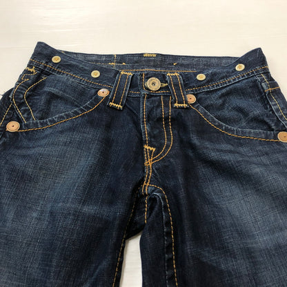 【現状渡し品】【メンズ】 TRUE RELIGION トゥルーレリジョン DENIM PANTS MADE IN USA デニムパンツ ボトムス ジーンズ アメリカ製 152-260710-ss-14-tei サイズ：29 カラー：インディゴ 万代Net店