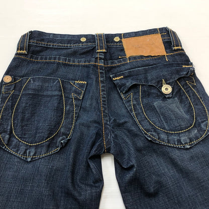 【現状渡し品】【メンズ】 TRUE RELIGION トゥルーレリジョン DENIM PANTS MADE IN USA デニムパンツ ボトムス ジーンズ アメリカ製 152-260710-ss-14-tei サイズ：29 カラー：インディゴ 万代Net店