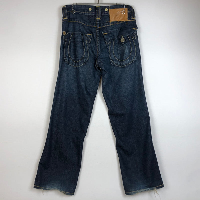 【現状渡し品】【メンズ】 TRUE RELIGION トゥルーレリジョン DENIM PANTS MADE IN USA デニムパンツ ボトムス ジーンズ アメリカ製 152-260710-ss-14-tei サイズ：29 カラー：インディゴ 万代Net店