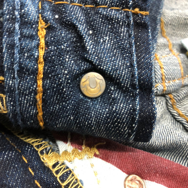 【現状渡し品】【メンズ】 TRUE RELIGION トゥルーレリジョン DENIM PANTS MADE IN USA デニムパンツ ボトムス ジーンズ アメリカ製 152-260710-ss-14-tei サイズ：29 カラー：インディゴ 万代Net店