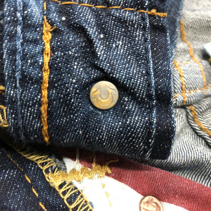 【現状渡し品】【メンズ】 TRUE RELIGION トゥルーレリジョン DENIM PANTS MADE IN USA デニムパンツ ボトムス ジーンズ アメリカ製 152-260710-ss-14-tei サイズ：29 カラー：インディゴ 万代Net店