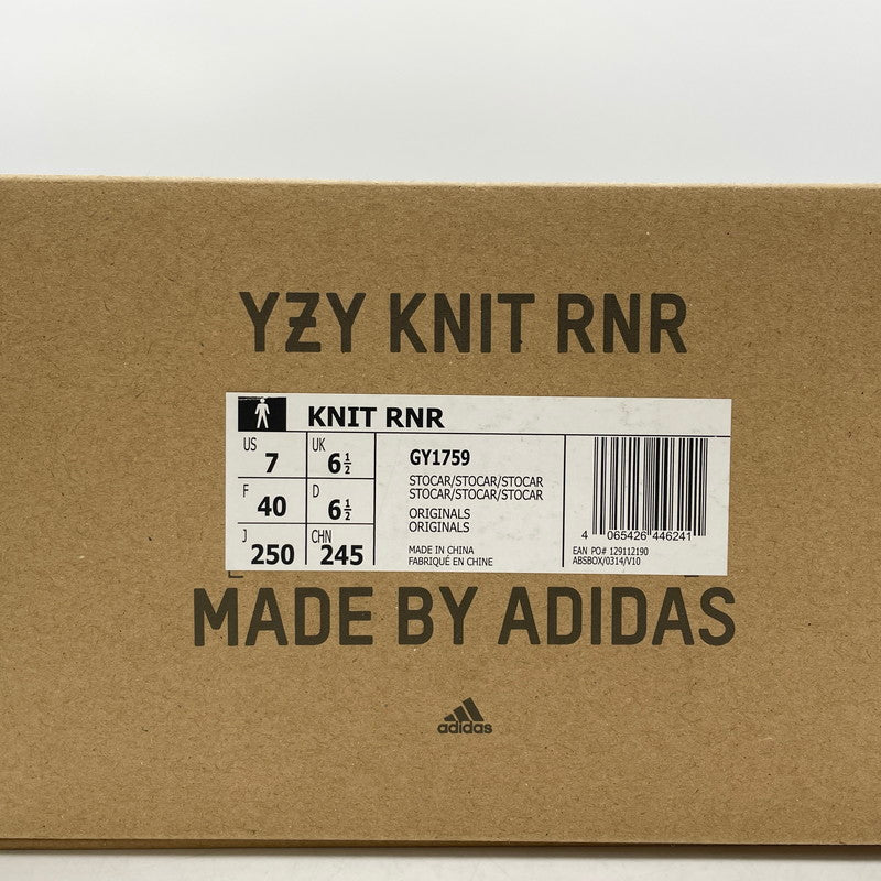 【中古品】【メンズ】 ADIDAS アディダス YEEZY KNIT RNR GY1759 イージー ニット ランナー スニーカー 靴 161-260905-yo-09-teih サイズ：25cm カラー：ストーンカーボン 万代Net店