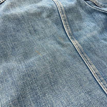 【現状渡し品】【メンズ】 WRANGLER ラングラー 80's VINTAGE NO-FAULT DENIM JACKET 80年代 ヴィンテージ ノーフォルト デニム ジャケット アウター 145-260708-sa-08-tei サイズ：不明 カラー：インディゴ 万代Net店