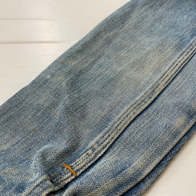 【現状渡し品】【メンズ】 WRANGLER ラングラー 80's VINTAGE NO-FAULT DENIM JACKET 80年代 ヴィンテージ ノーフォルト デニム ジャケット アウター 145-260708-sa-08-tei サイズ：不明 カラー：インディゴ 万代Net店