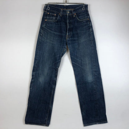 【中古品】【メンズ】 Levi’s リーバイス 501 DENIM PANTS LOT66501 デニムパンツ ボトムス ジーンズ 66年 復刻 156-260710-ss-12-tei サイズ：30　※パッチ欠損 カラー：インディゴ 万代Net店