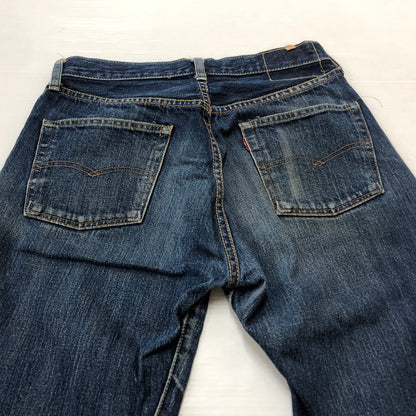 【中古品】【メンズ】 Levi’s リーバイス 501 DENIM PANTS LOT66501 デニムパンツ ボトムス ジーンズ 66年 復刻 156-260710-ss-12-tei サイズ：30　※パッチ欠損 カラー：インディゴ 万代Net店