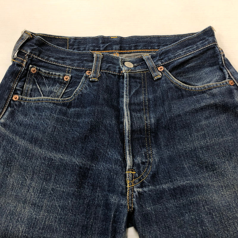 【中古品】【メンズ】 Levi’s リーバイス 501 DENIM PANTS LOT66501 デニムパンツ ボトムス ジーンズ 66年 復刻 156-260710-ss-12-tei サイズ：30　※パッチ欠損 カラー：インディゴ 万代Net店