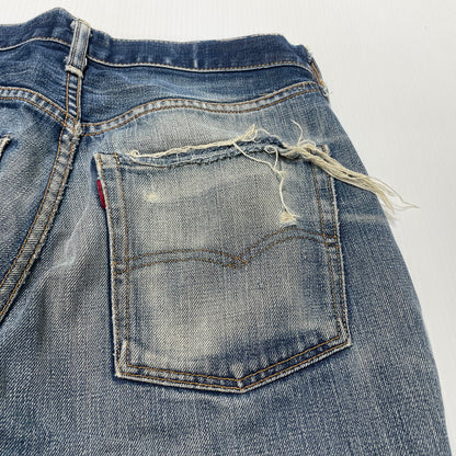 【中古品】【メンズ】 LEVI'S リーバイス DENIM PANTS LOT66501 66年 復刻 501 デニム パンツ ボトムス 156-260708-sa-23-tei サイズ：33 カラー：インディゴ 万代Net店