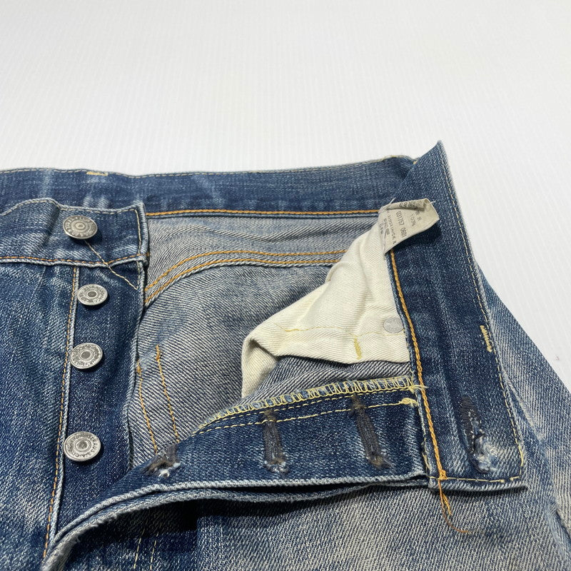 【中古品】【メンズ】 LEVI'S リーバイス DENIM PANTS LOT66501 66年 復刻 501 デニム パンツ ボトムス 156-260708-sa-23-tei サイズ：33 カラー：インディゴ 万代Net店