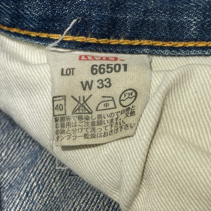 【中古品】【メンズ】 LEVI'S リーバイス DENIM PANTS LOT66501 66年 復刻 501 デニム パンツ ボトムス 156-260708-sa-23-tei サイズ：33 カラー：インディゴ 万代Net店