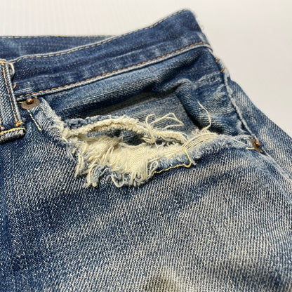 【中古品】【メンズ】 LEVI'S リーバイス DENIM PANTS LOT66501 66年 復刻 501 デニム パンツ ボトムス 156-260708-sa-23-tei サイズ：33 カラー：インディゴ 万代Net店