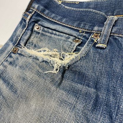 【中古品】【メンズ】 LEVI'S リーバイス DENIM PANTS LOT66501 66年 復刻 501 デニム パンツ ボトムス 156-260708-sa-23-tei サイズ：33 カラー：インディゴ 万代Net店