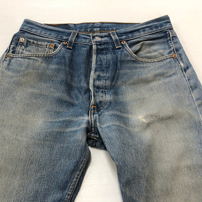 【現状渡し品】【メンズ】 Levi’s リーバイス 90's 501XX DENIM PANTS MADE IN USA 90年代 デニムパンツ ボトムス ジーンズ アメリカ製 ボタン裏刻印524 156-260710-ss-11-tei サイズ：33 カラー：インディゴ 万代Net店