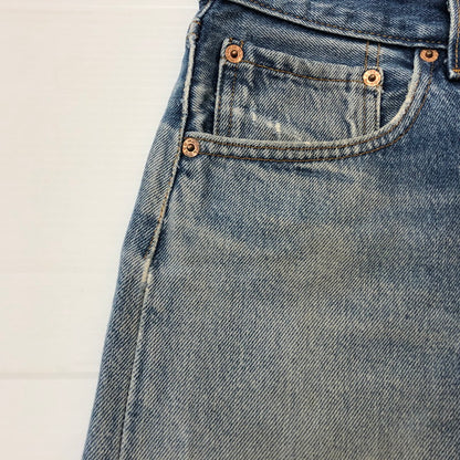 【現状渡し品】【メンズ】 Levi’s リーバイス 90's 501XX DENIM PANTS MADE IN USA 90年代 デニムパンツ ボトムス ジーンズ アメリカ製 ボタン裏刻印524 156-260710-ss-11-tei サイズ：33 カラー：インディゴ 万代Net店